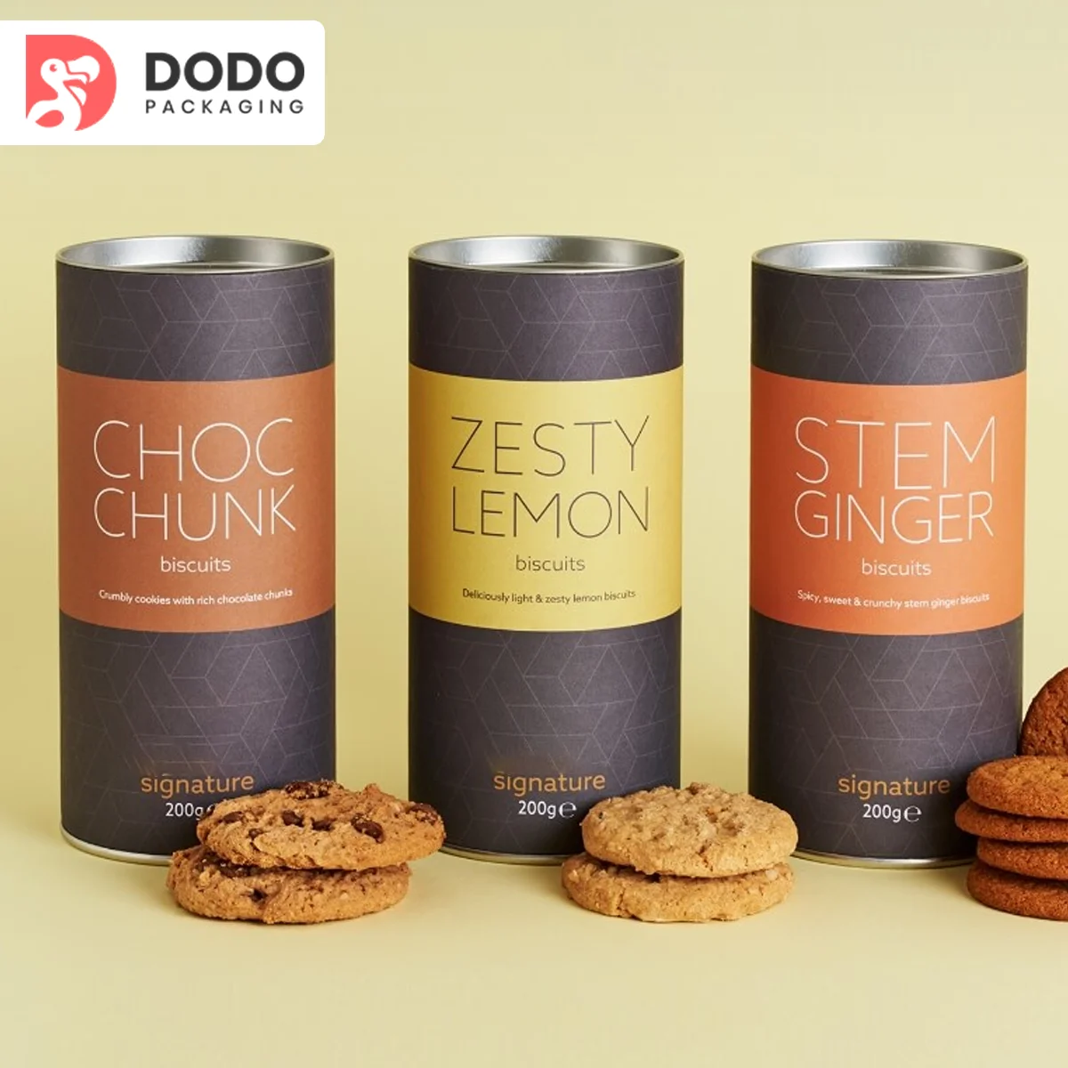 cookies tube packaging