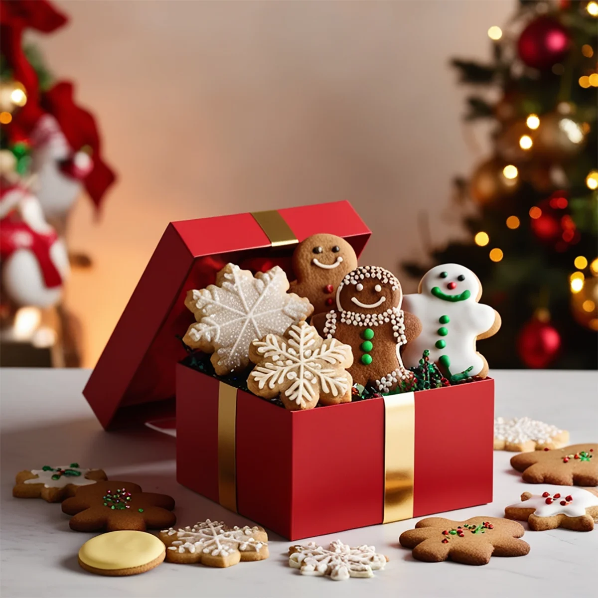 christmas cookie boxes