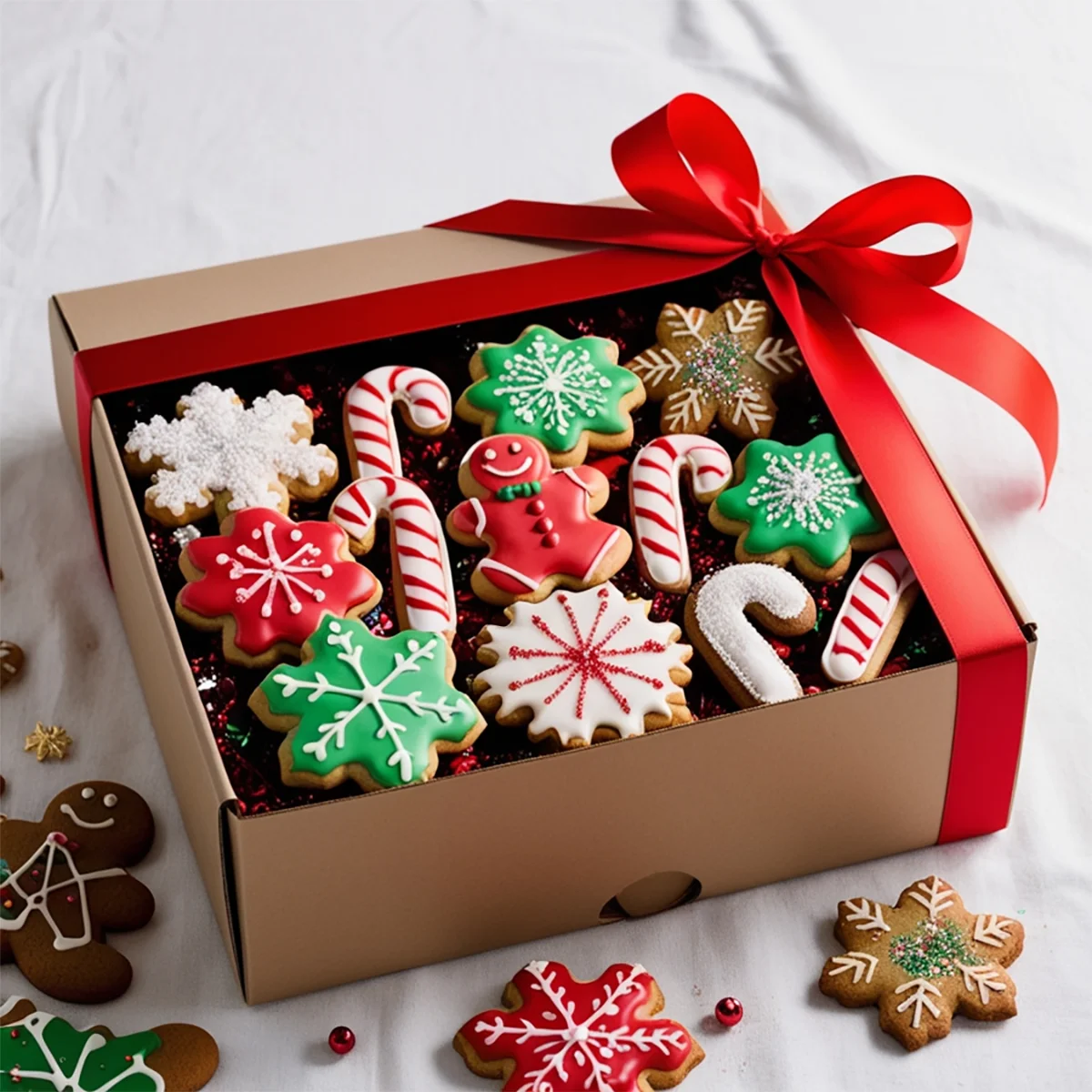 christmas cookie boxes