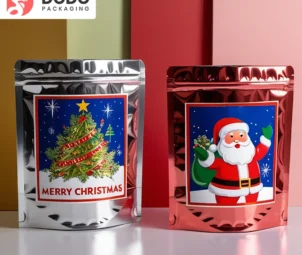 Christmas Mylar Bags