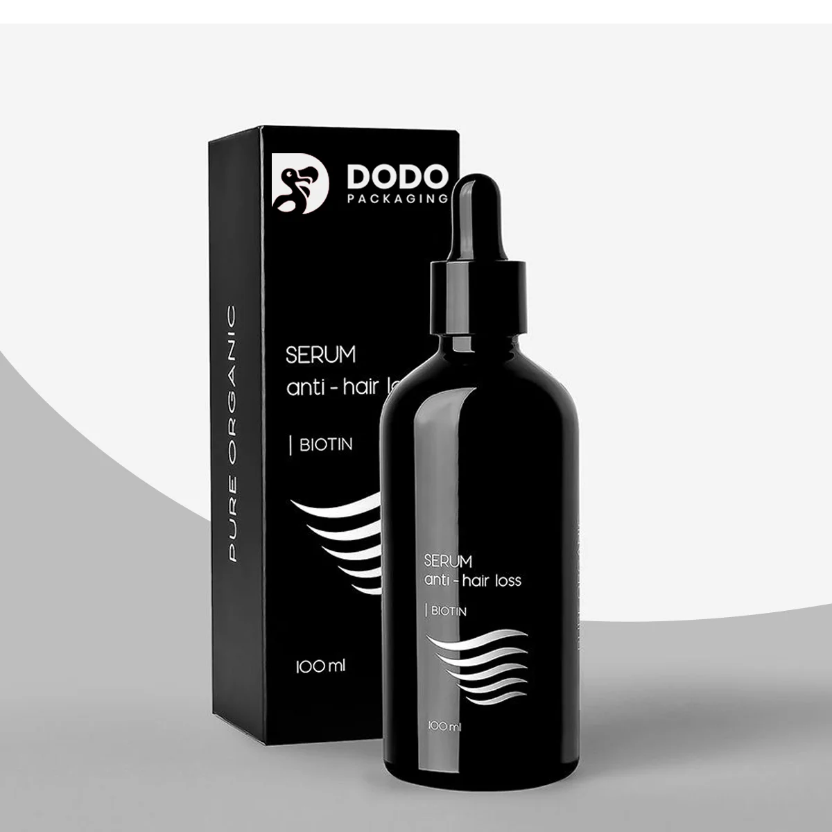 hair serum packaging