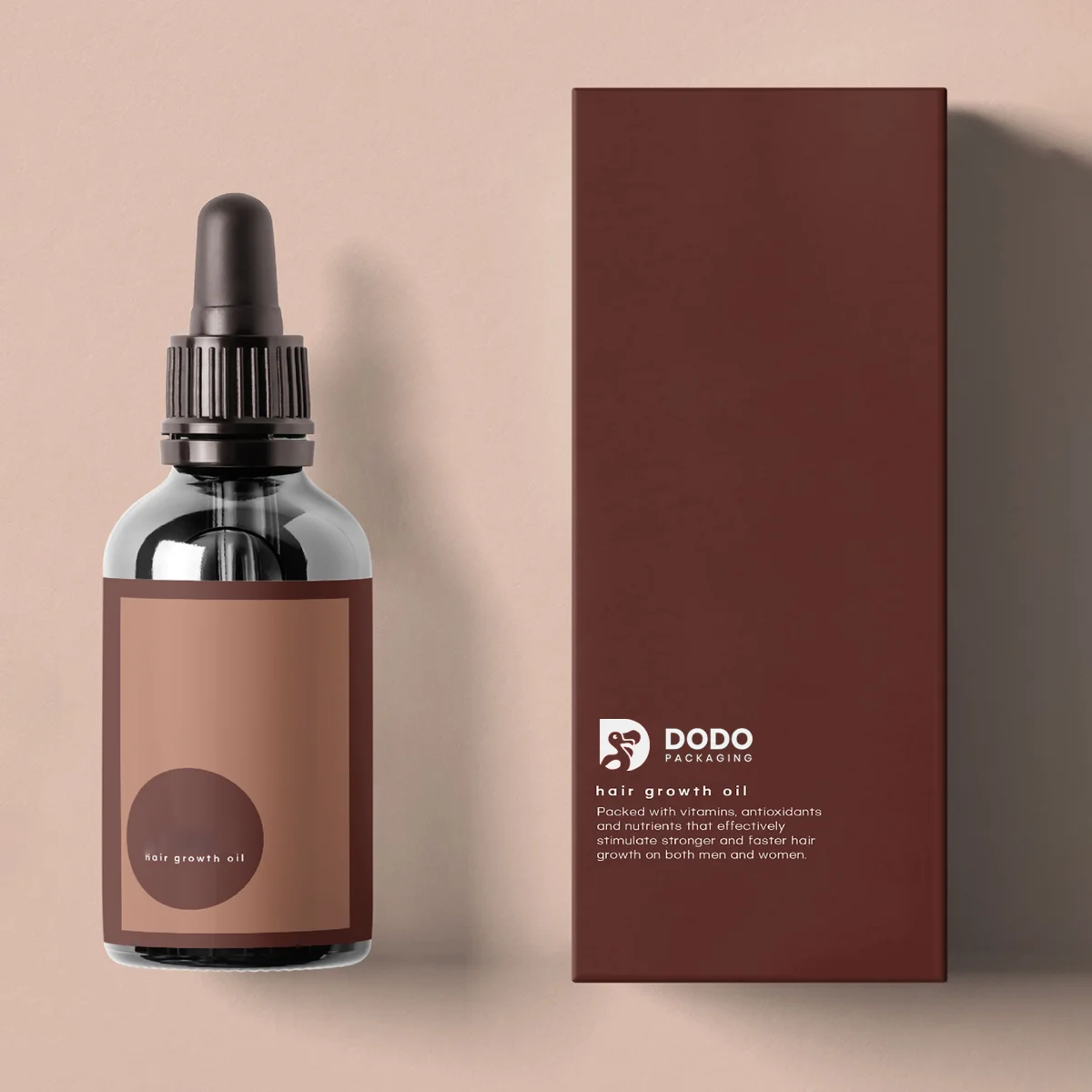 hair serum packaging