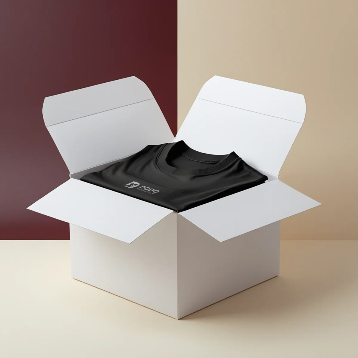 white shirt boxes