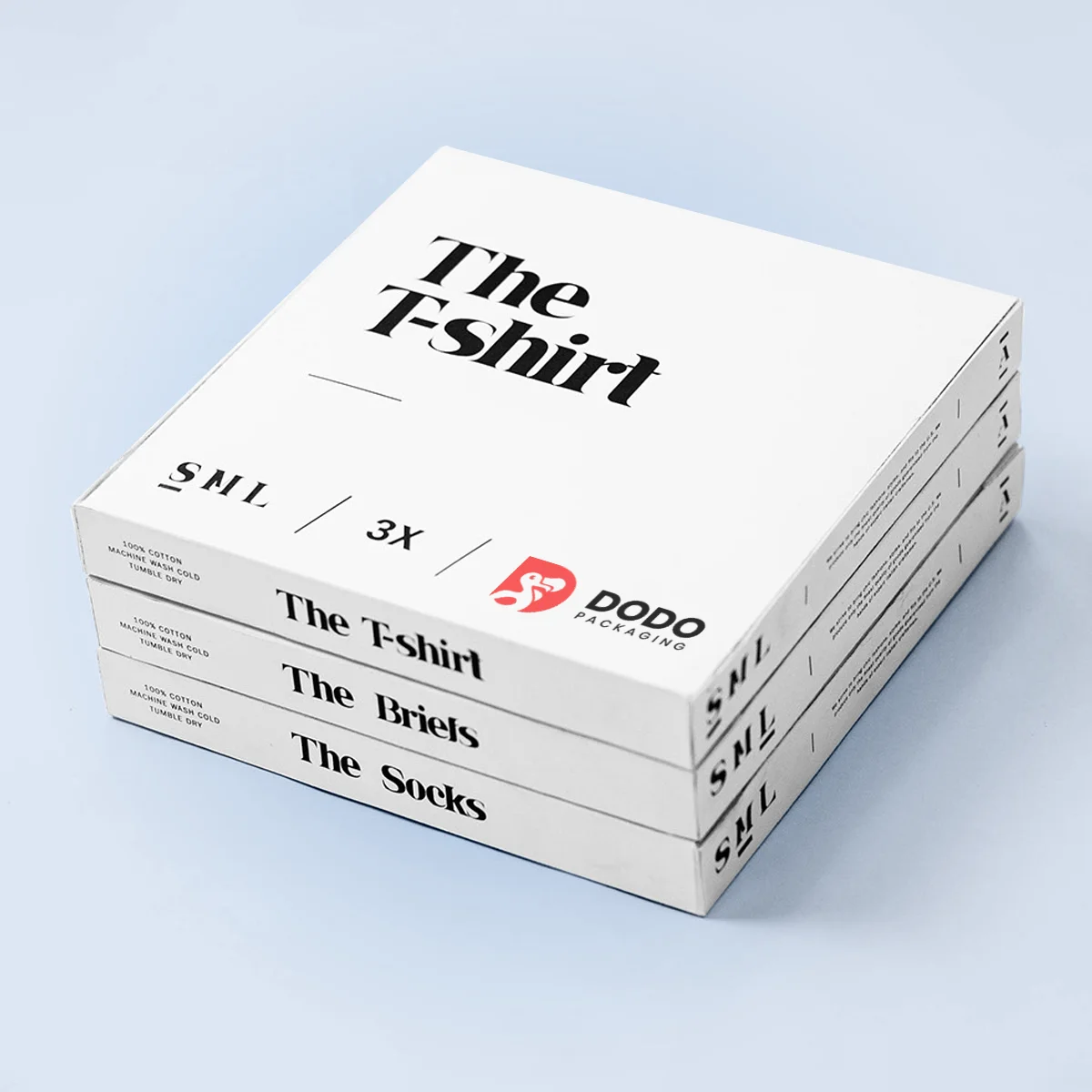 white shirt boxes