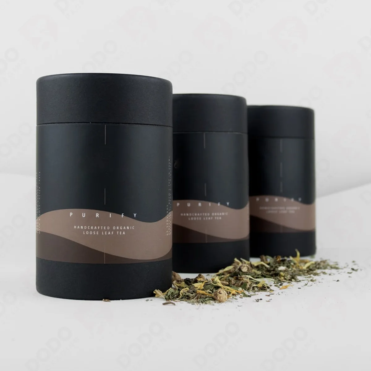 tea tube packaging