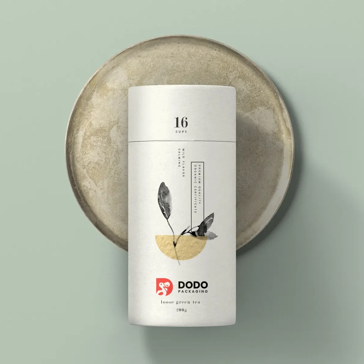 tea tube packaging