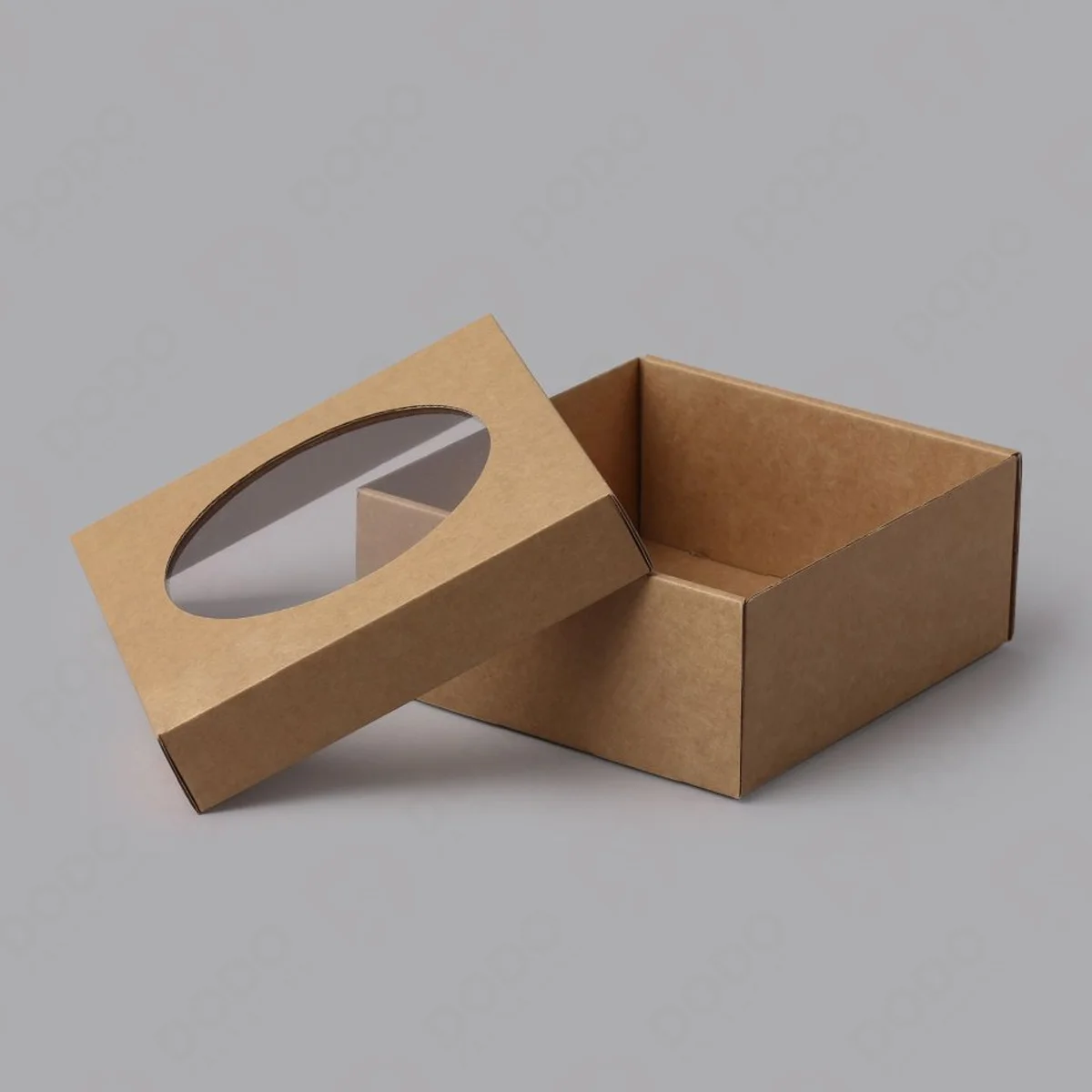 kraft boxes with lid