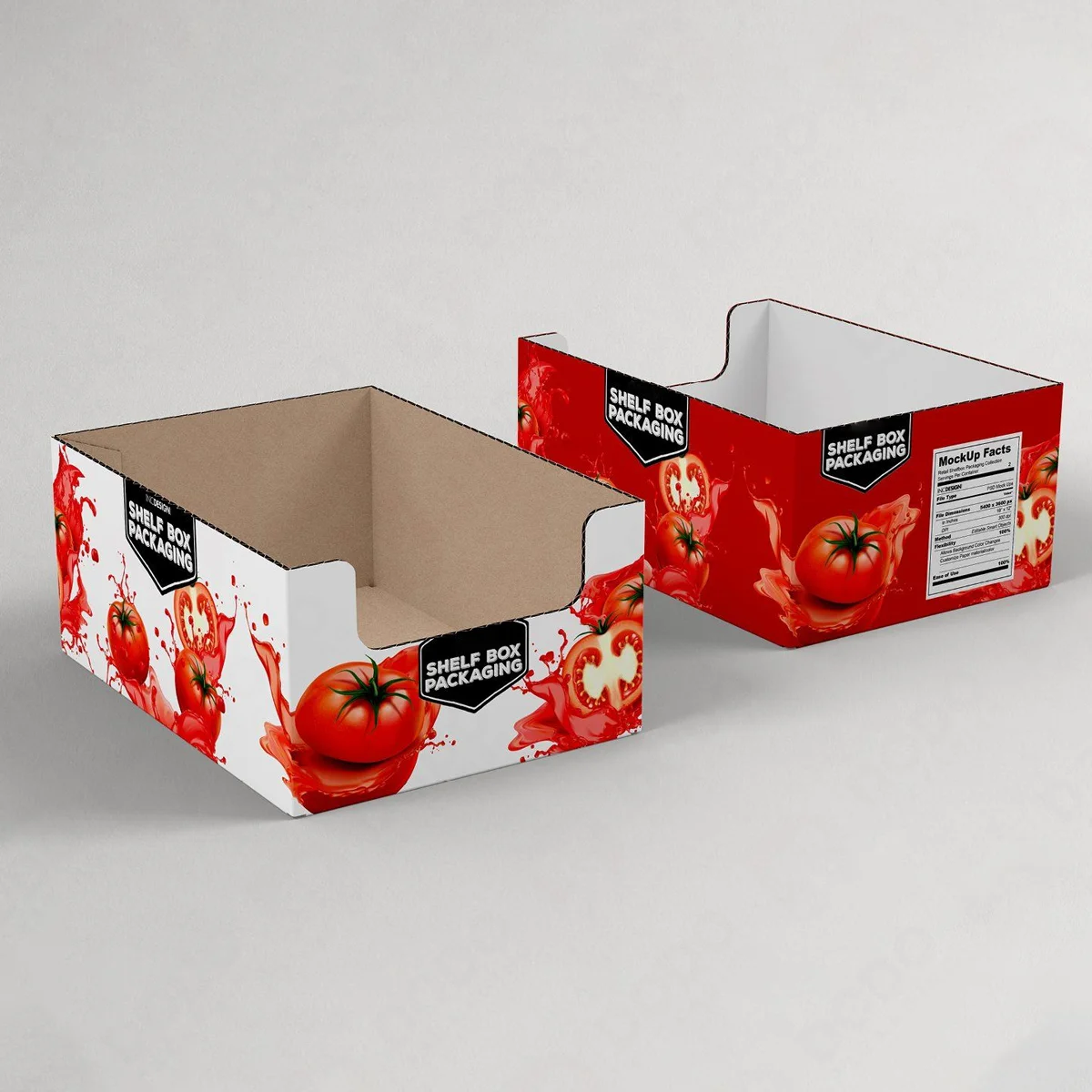 cardboard shelf ready packaging