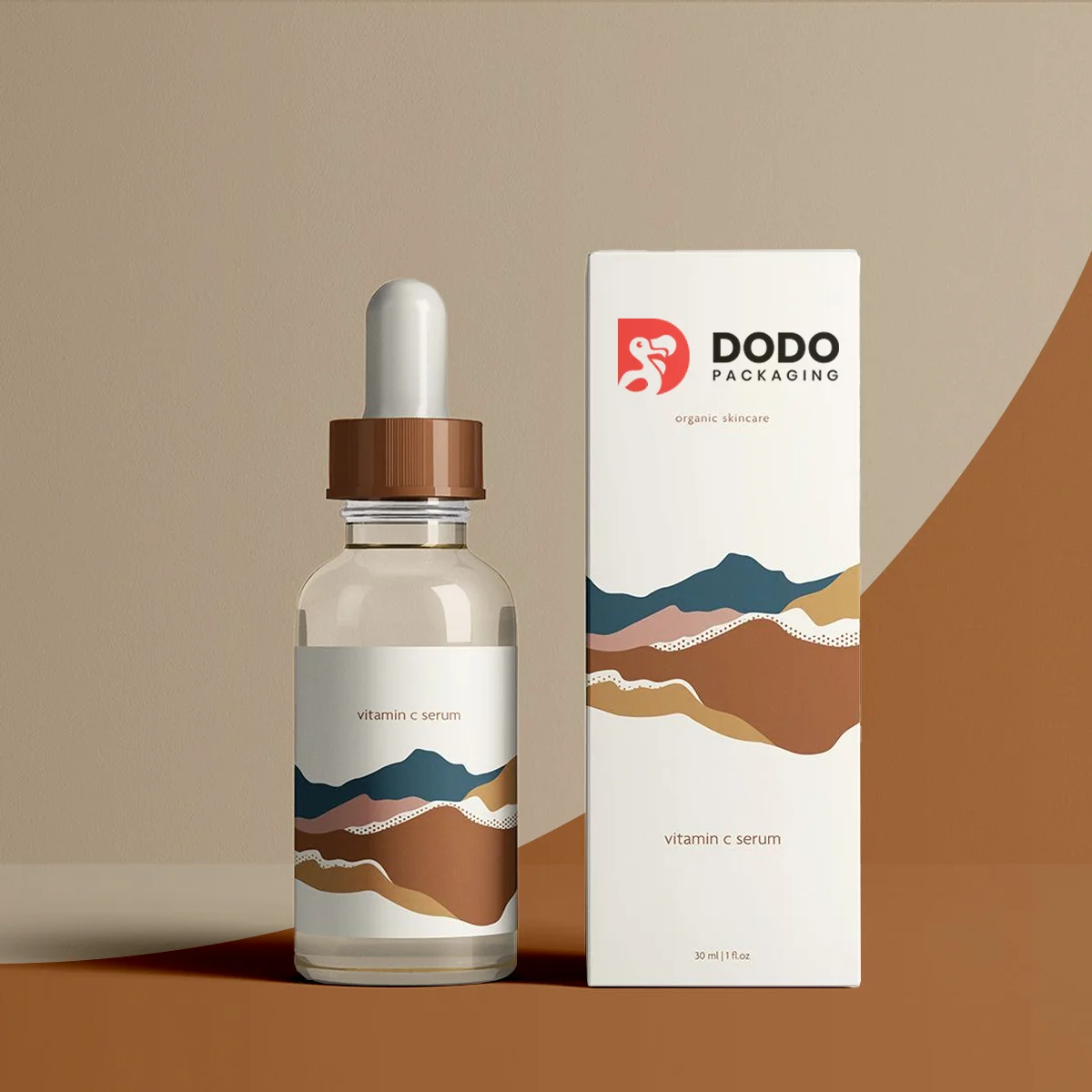 face serum packaging