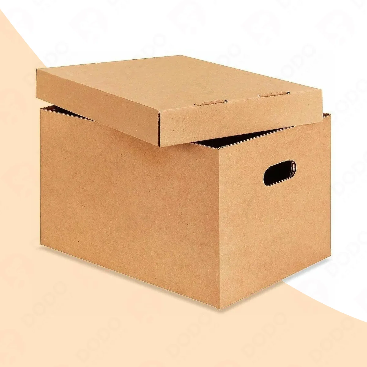kraft boxes with lid