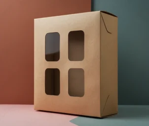 Kraft Window Boxes
