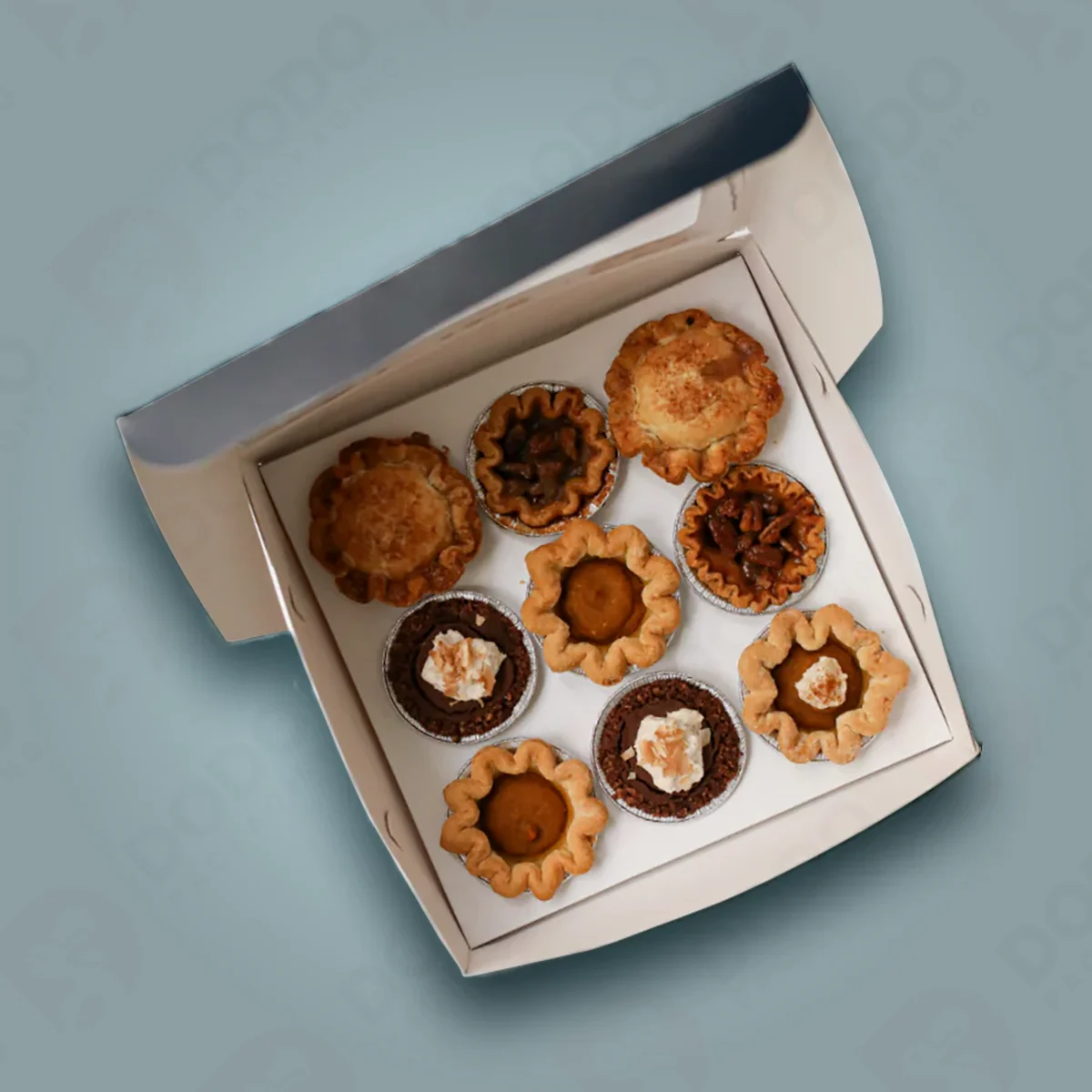 mini pie boxes