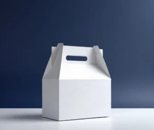 White Gable Boxes 