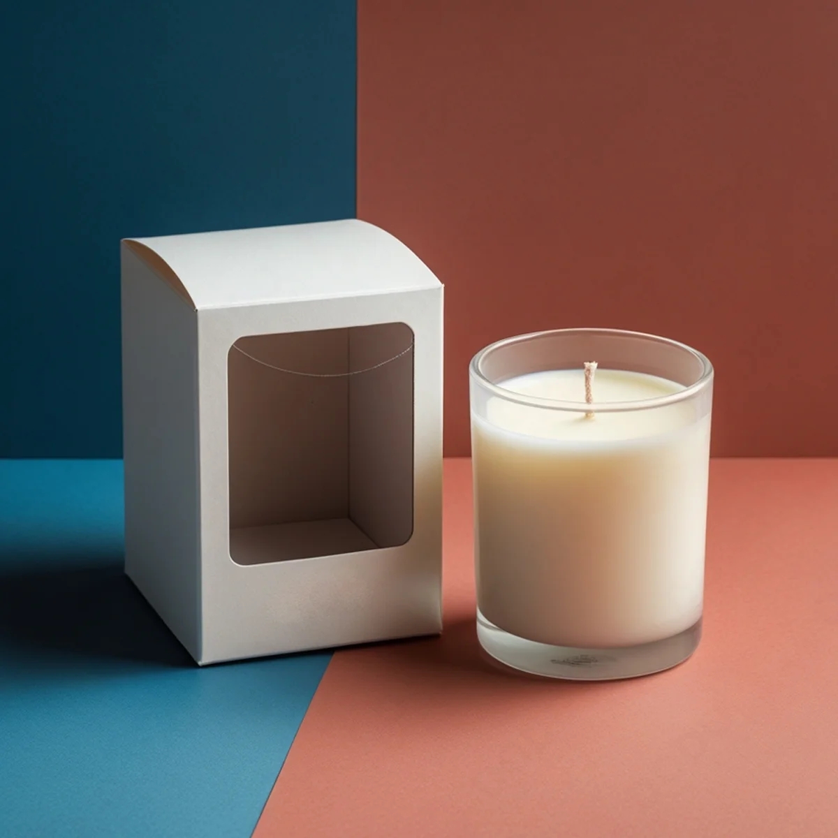 candle boxes with window