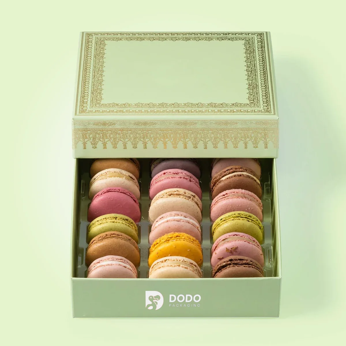 2 Piece Macaron Box