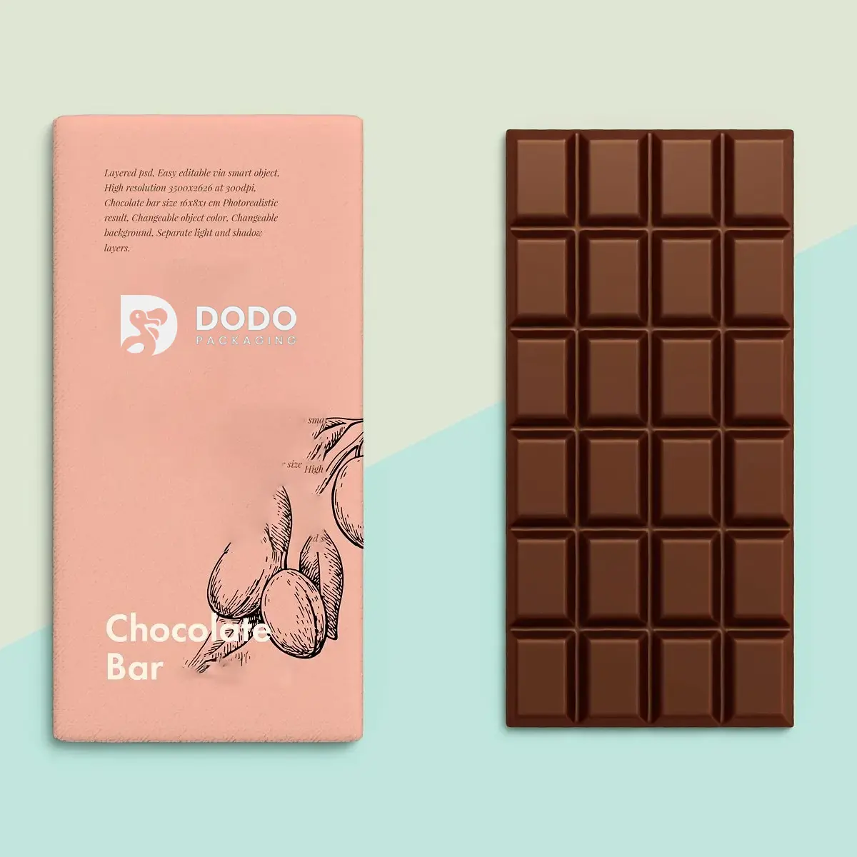 chocolate bar packaging