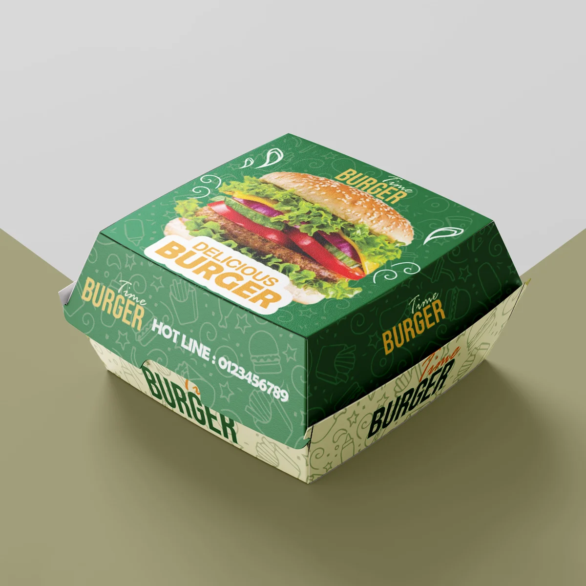 custom burger boxes