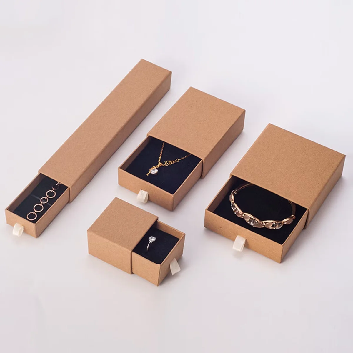kraft jewelry boxes