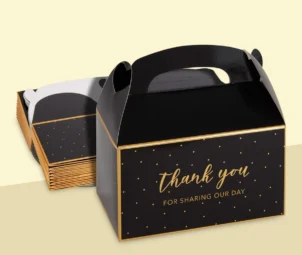 Black Gable Boxes 