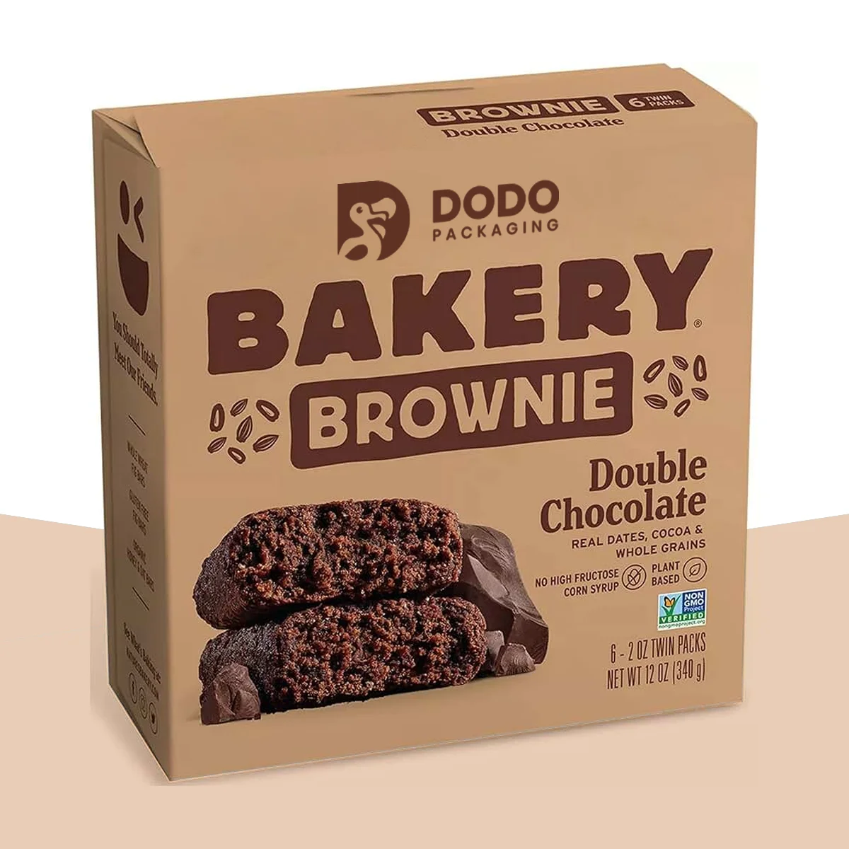 chocolate brownie packaging