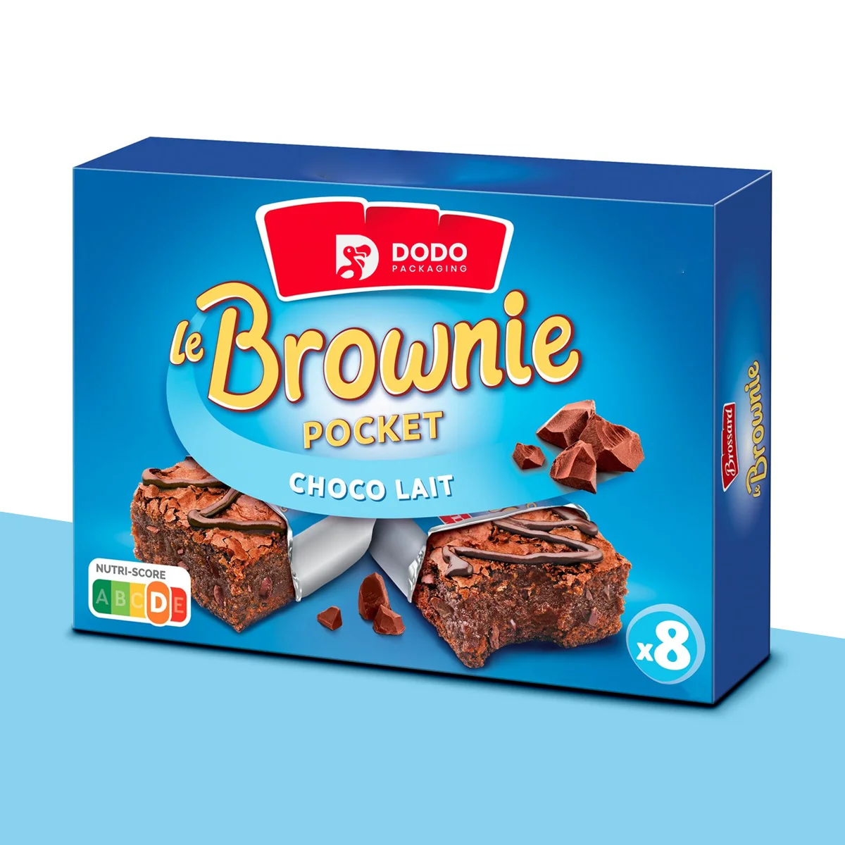 chocolate brownie packaging