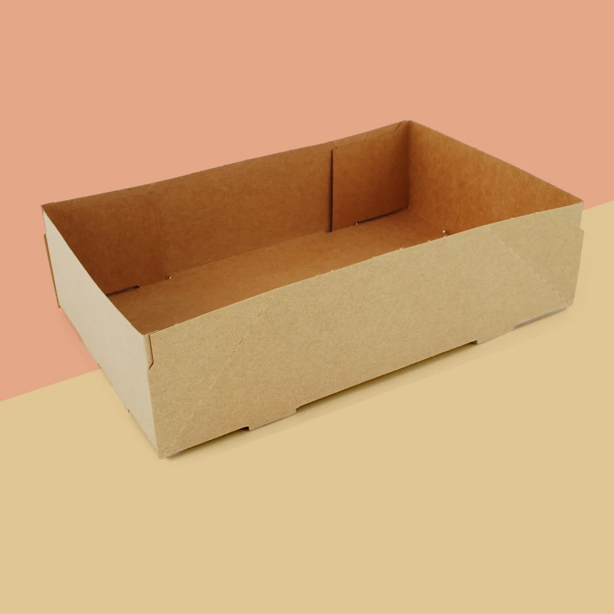 kraft trays