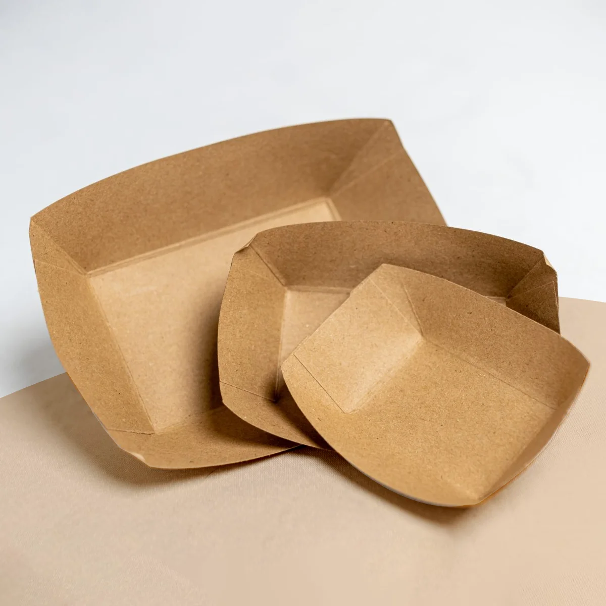 kraft trays