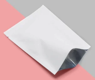 White Mylar Bags