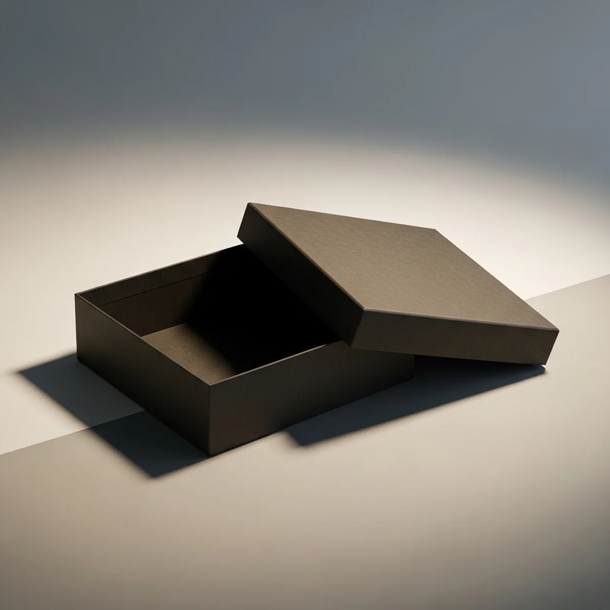 black kraft boxes