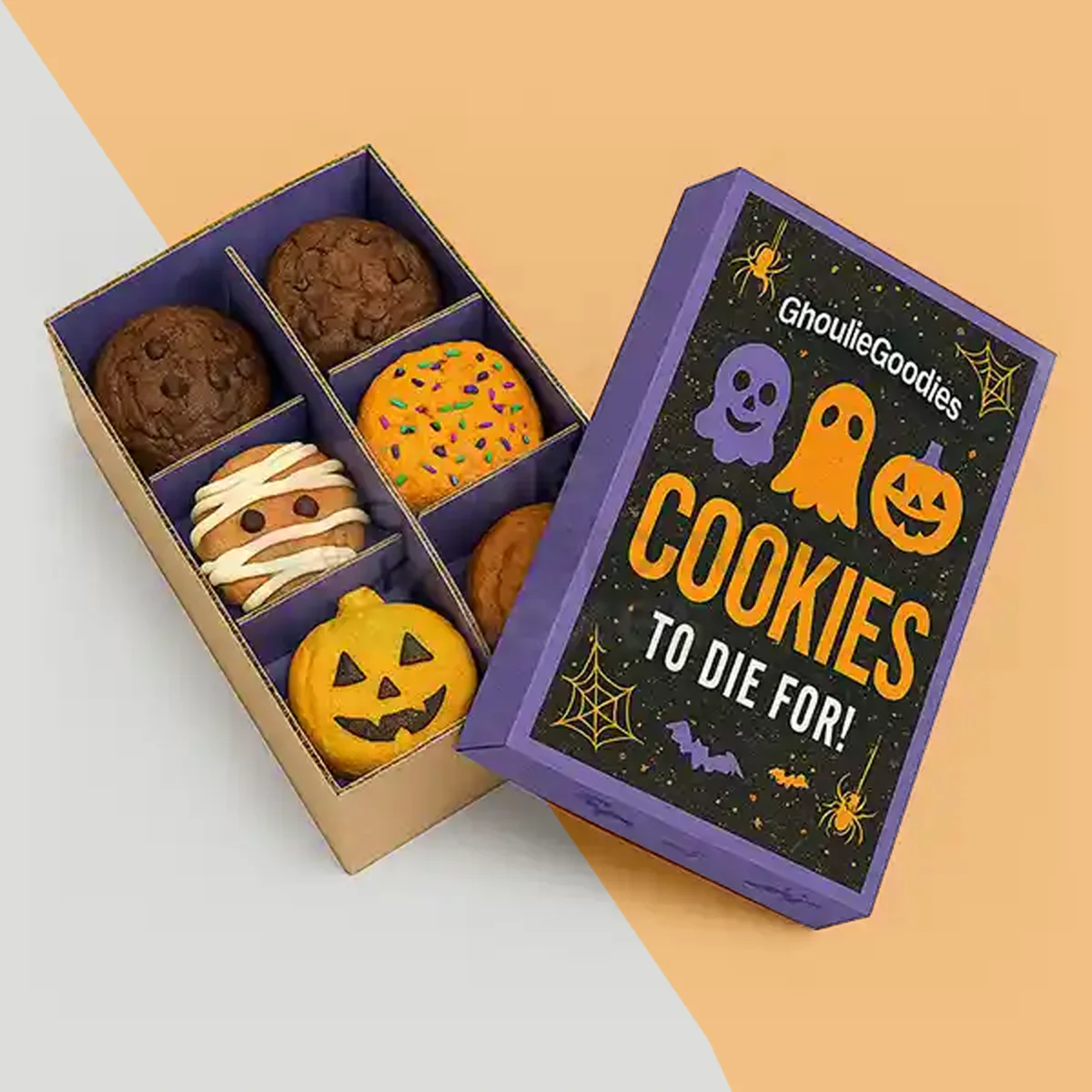 halloween cookie boxes