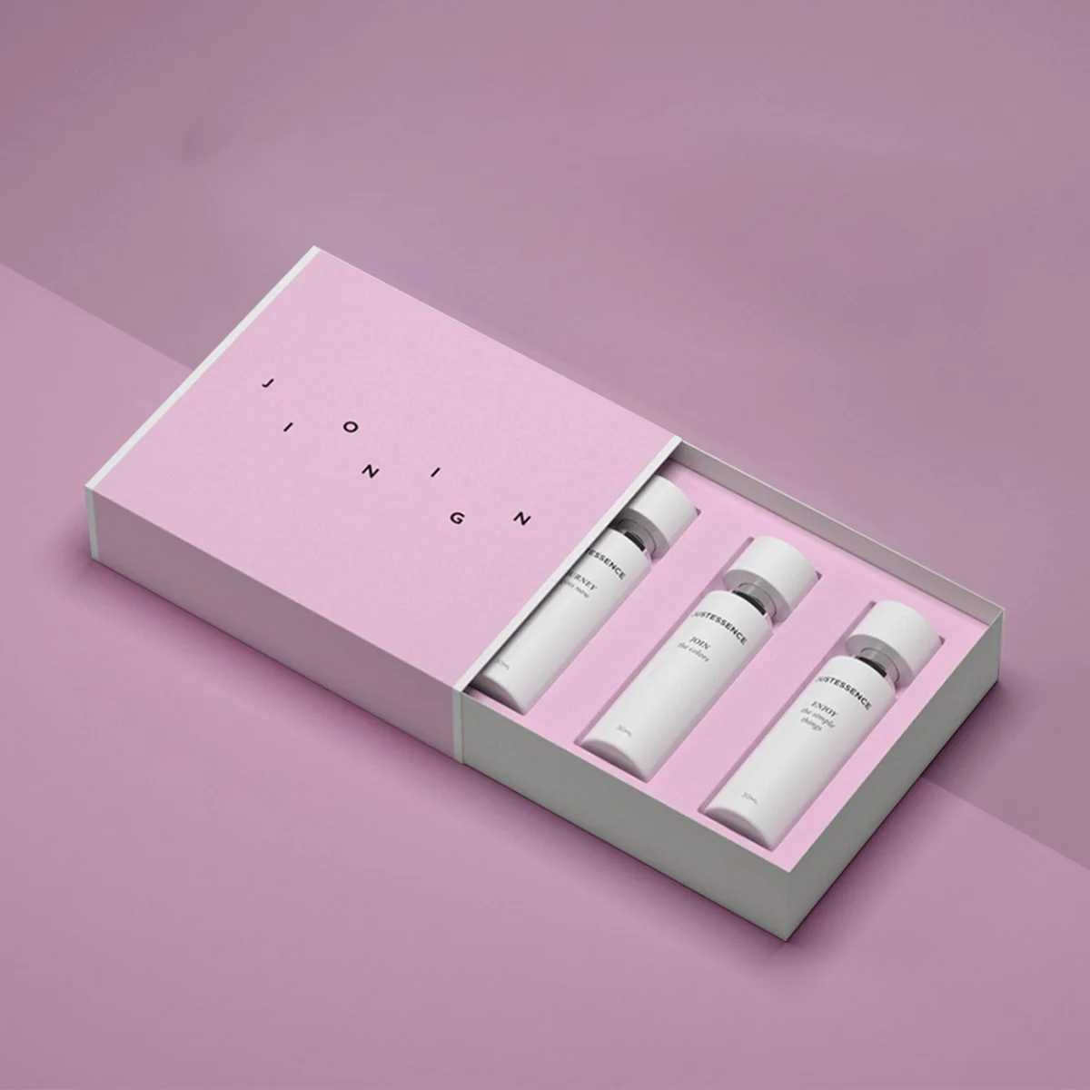 pink perfume box​es