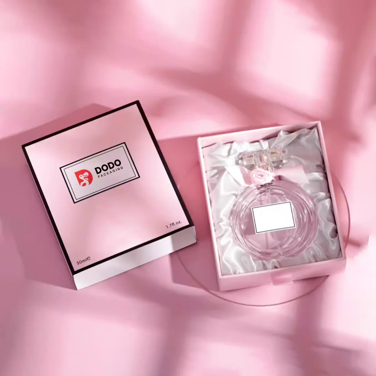 pink perfume box​es