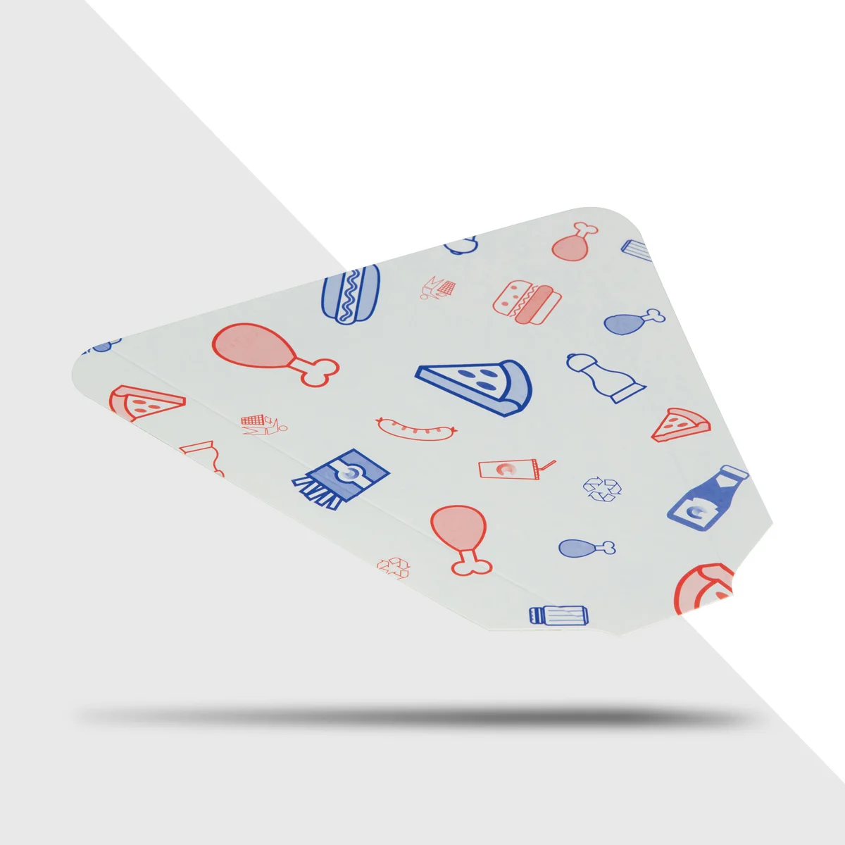 paper pizza trays