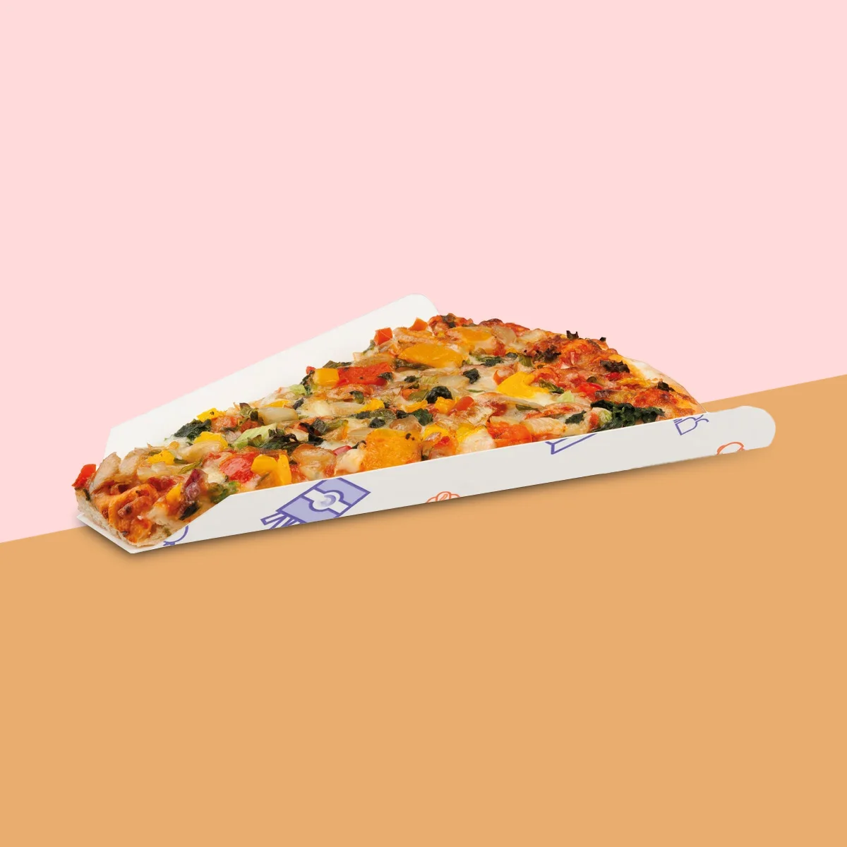 paper pizza trays