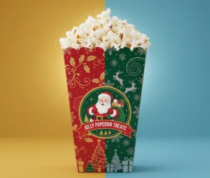Christmas Popcorn Boxes