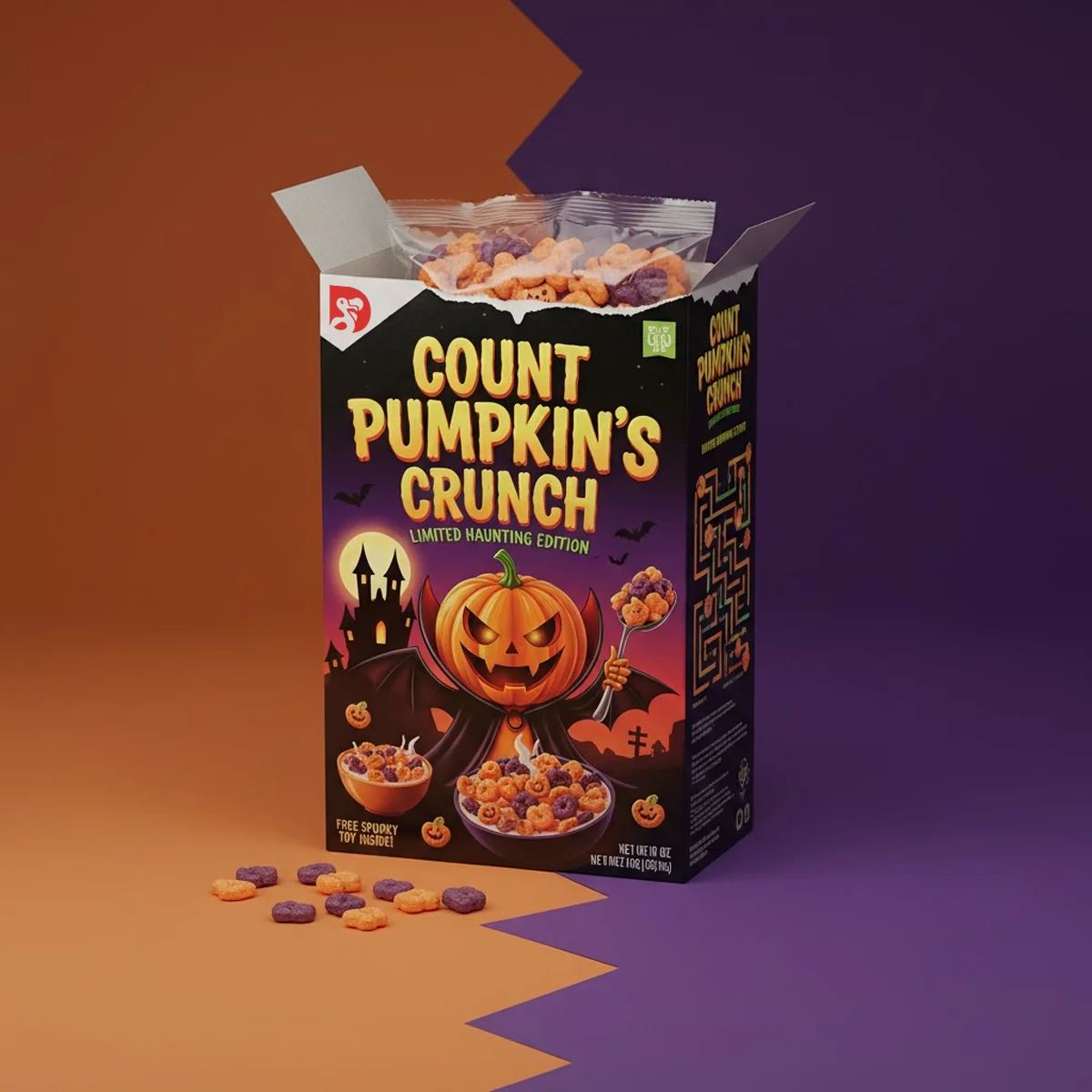 halloween cereal boxes