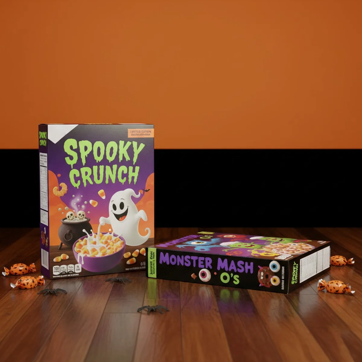 halloween cereal boxes