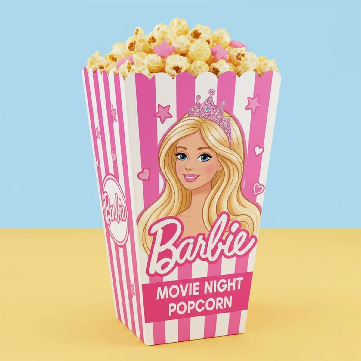 barbie popcorn box