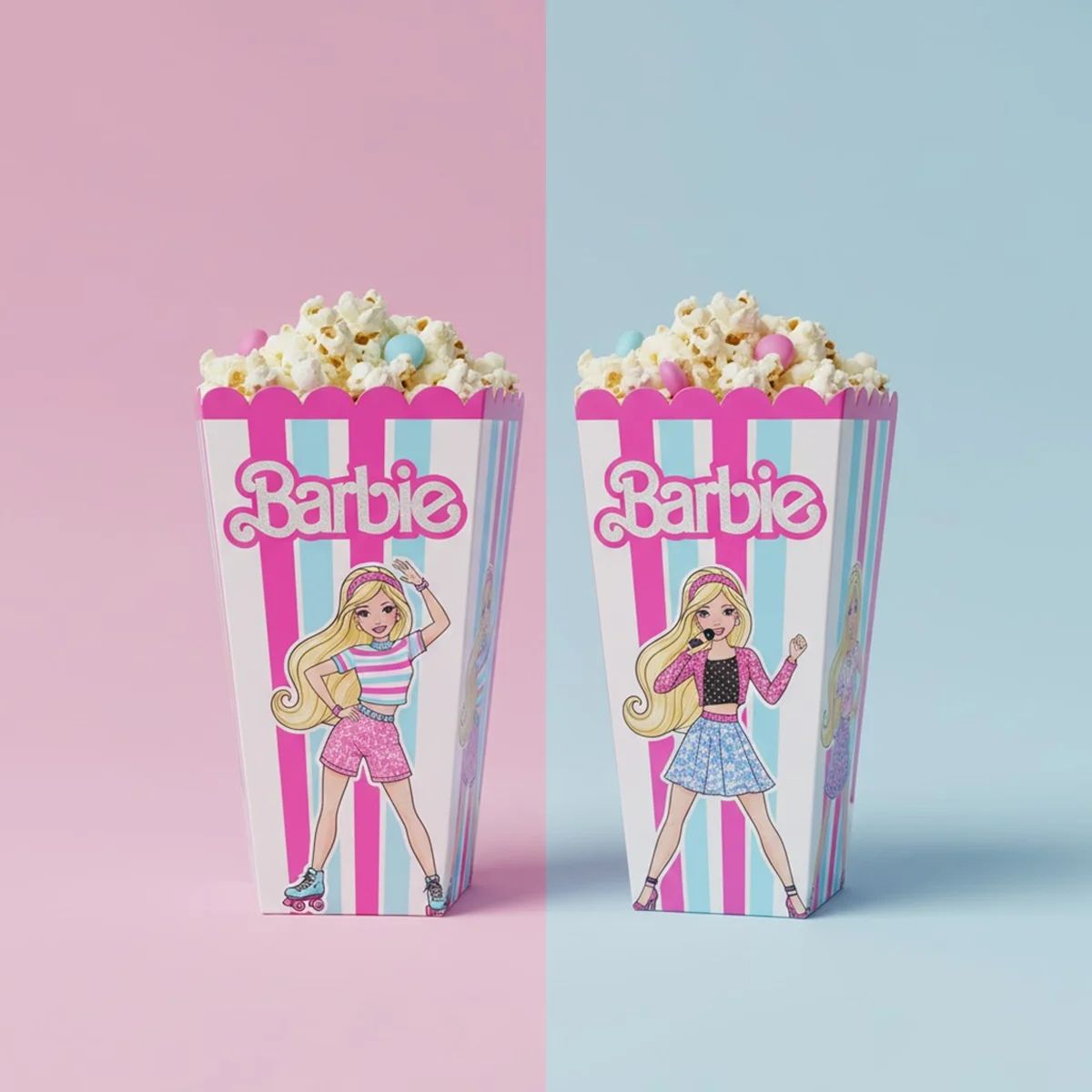 barbie popcorn box