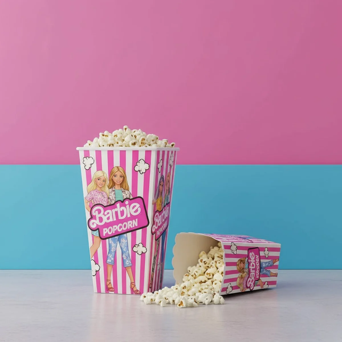 barbie popcorn box