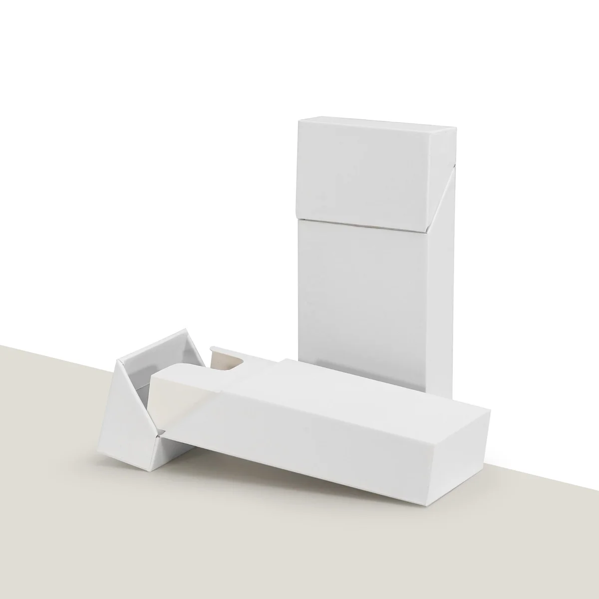 empty cigarette boxes