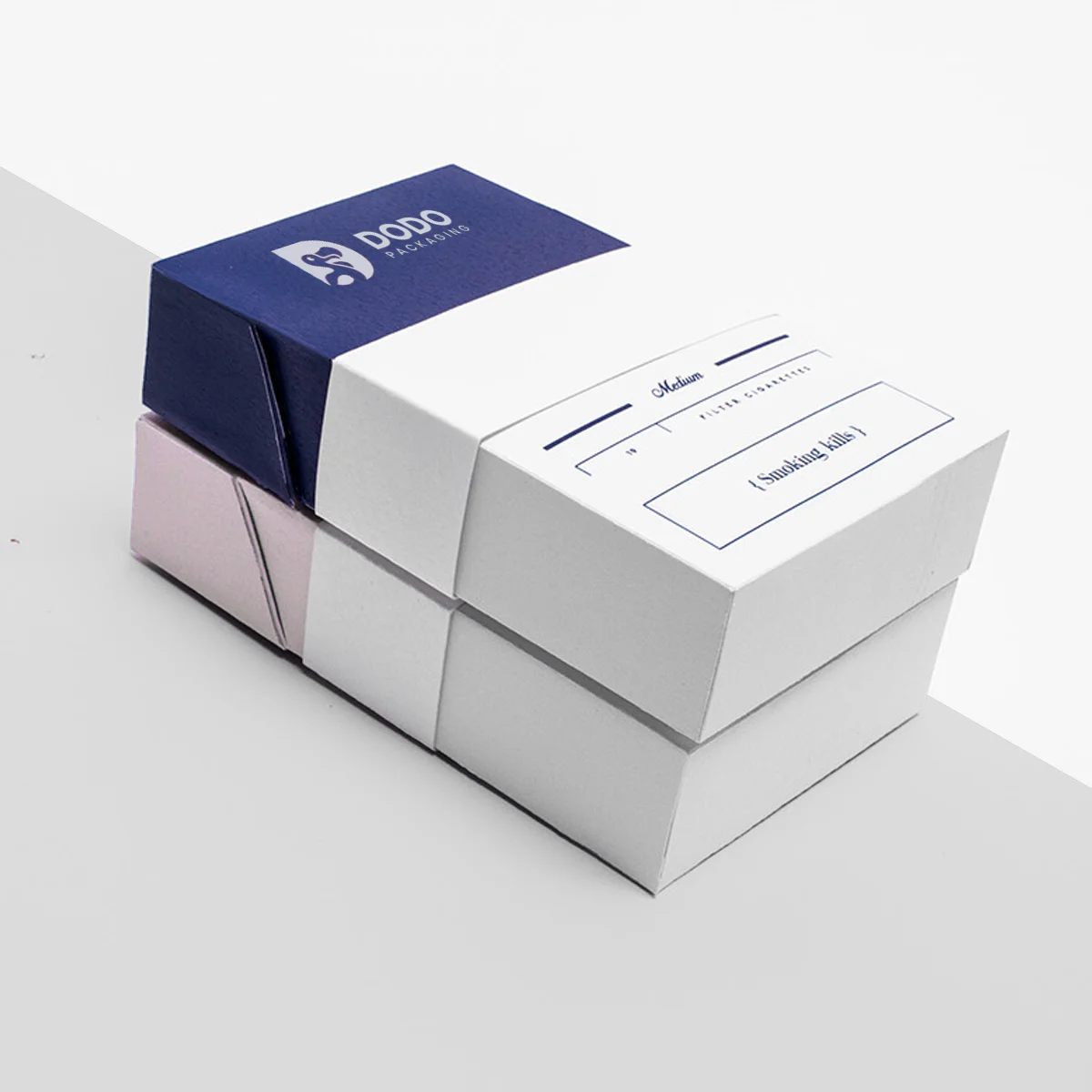 empty cigarette boxes