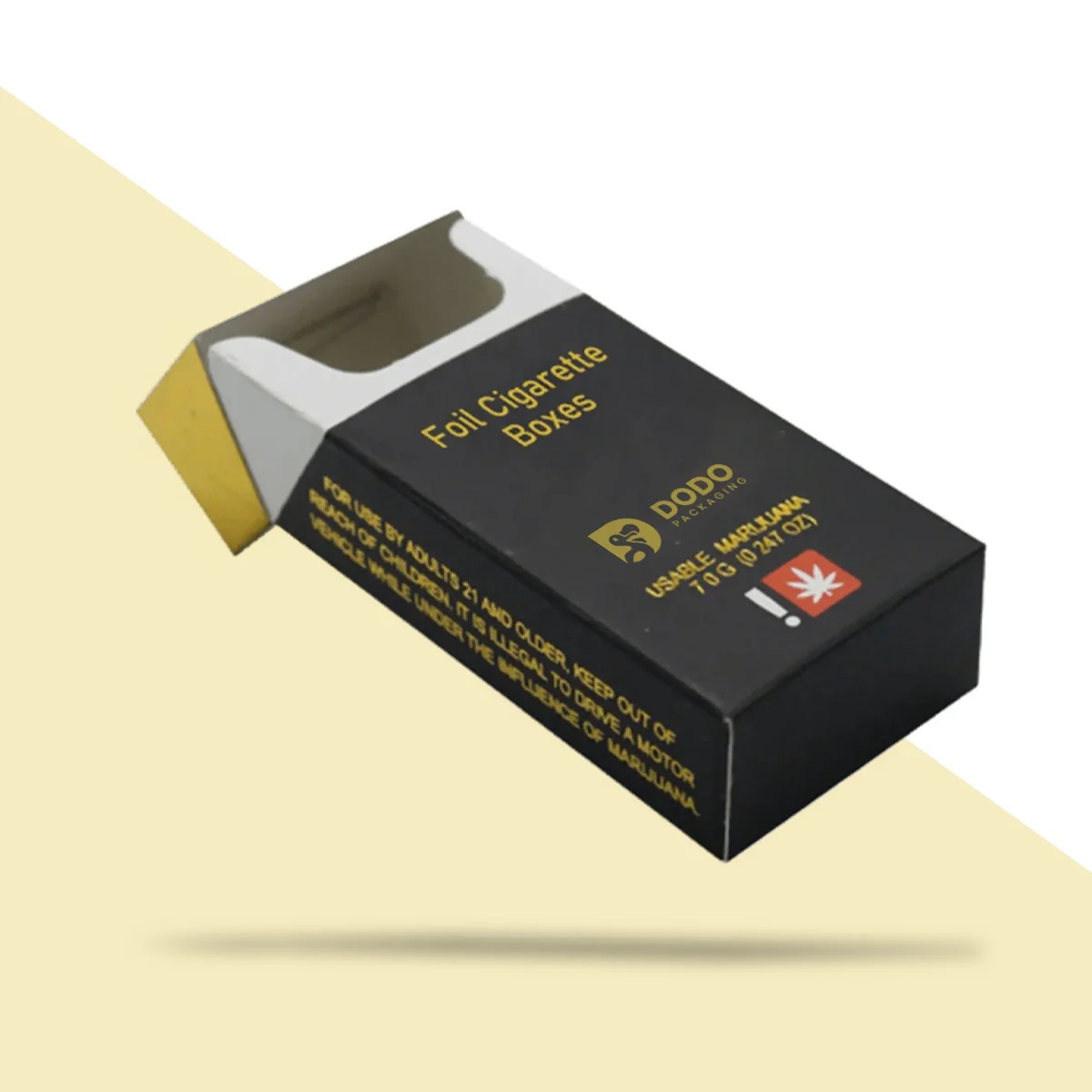 empty cigarette boxes