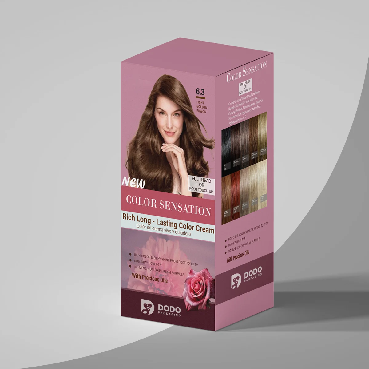hair color boxes