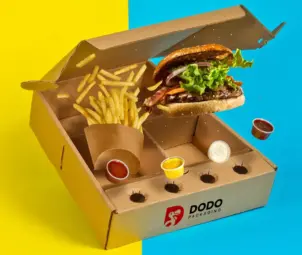 Burger and Fries Boxes