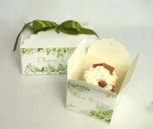 Wedding Cupcake Boxes 