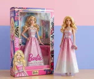 Barbie Doll Display Boxes