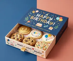 Birthday Cookie Boxes 