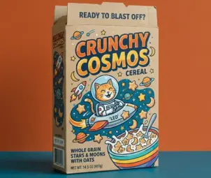 Cardboard Cereal Boxes