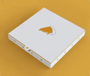 White Pizza Boxes